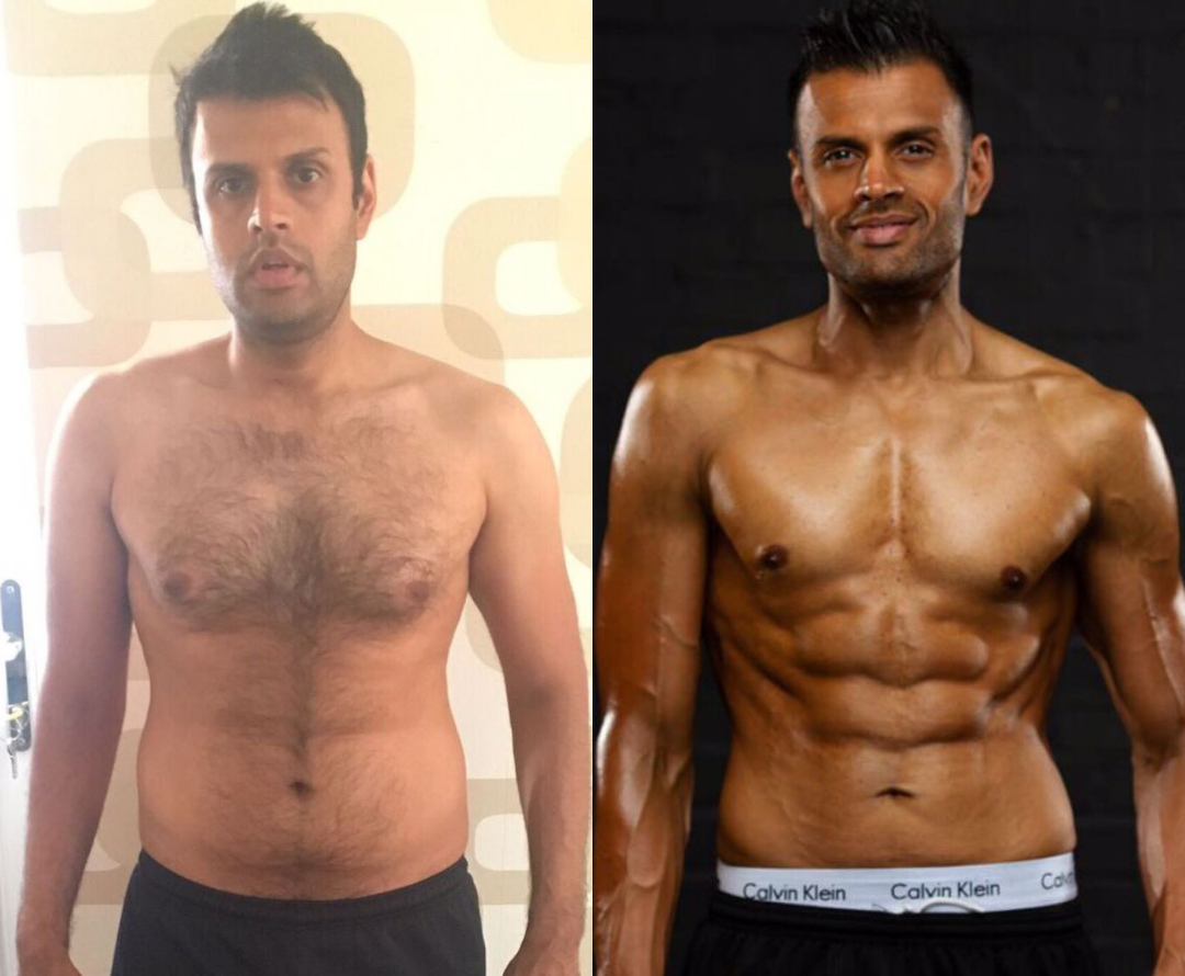 Akash Desai 40s. Father & Businessman. ↓14kg.